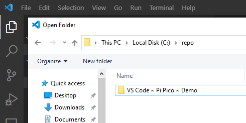 NewFolder — First Foray into MicroPython