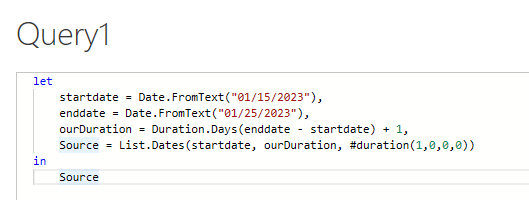 Illustration for Date Scaffolding in Power BI