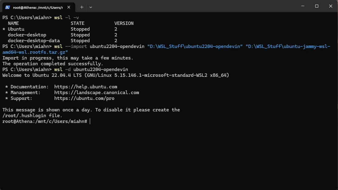Illustration for Installing Multiple Copies of Ubuntu in Windows WSL